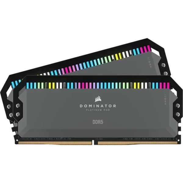 Corsair Dominator Platinum RGB 64GB (2x32GB) 6000MHz C30 DDR5 DRAM AMD EXPO & Intel XMP Memory Kit