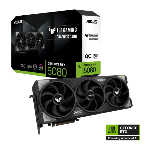 ASUS TUF Gaming GeForce RTX 5080 16GB GDDR7 OC Graphic Card