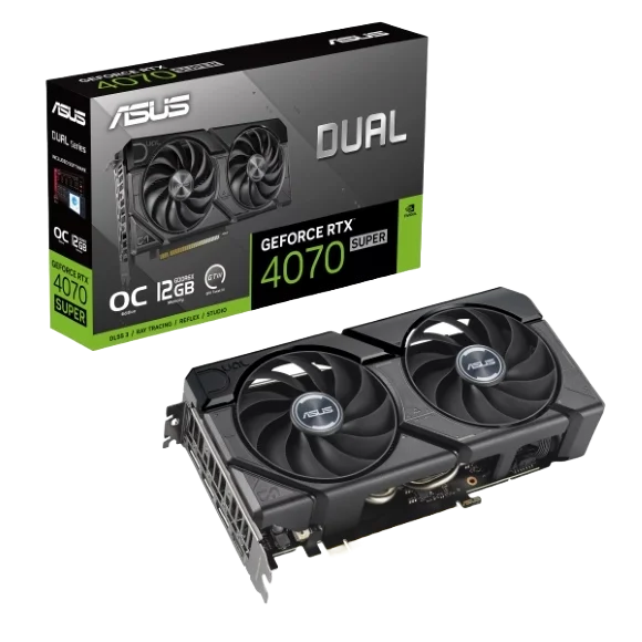 ASUS DUAL GeForce RTX 4070 Super 12GB Graphic Card