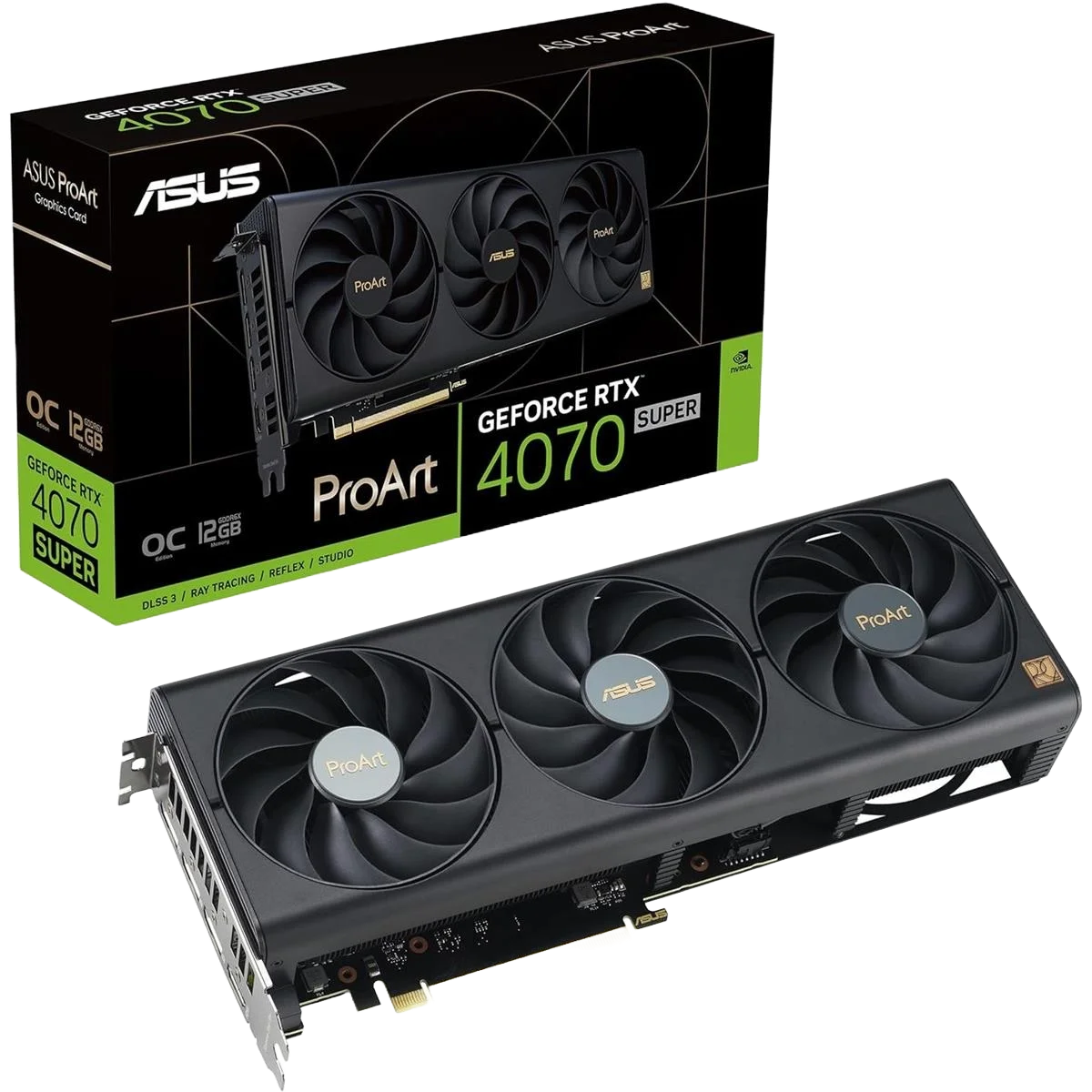 Asus ProArt GeForce RTX 4070 Super 12GB OC Graphics Card