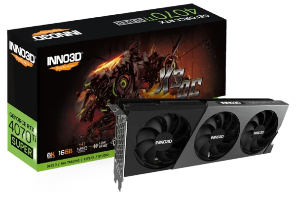 Inno3d X3 RTX 4070Ti Super 16GB Graphic Card