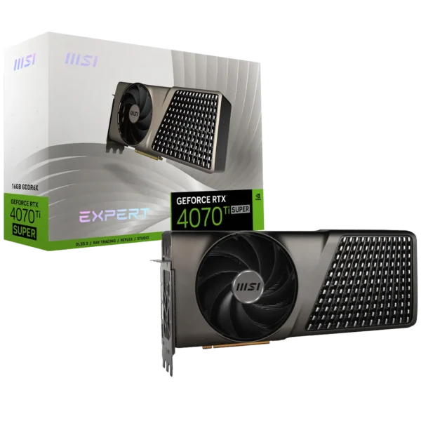 MSI GeForce RTX 4070 Ti Super 16GB Expert Graphics Card