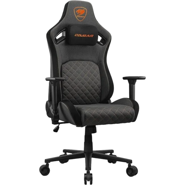 Cougar Defensor Ergonomic Gaming Chair - Grey/Orange