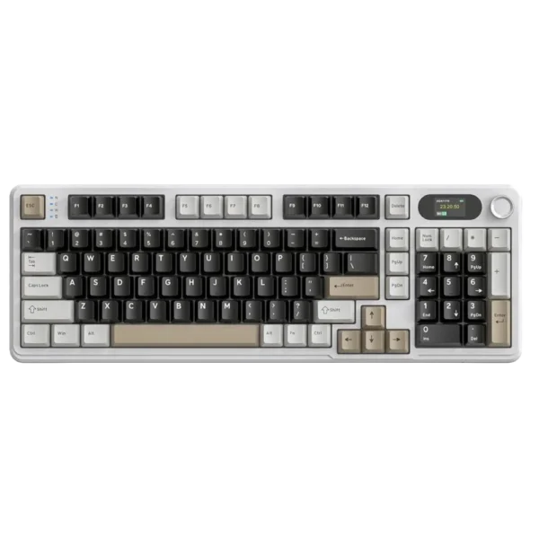 ATTACK SHARK X98PRO Wireless Gaming Keyboard – Cheese White