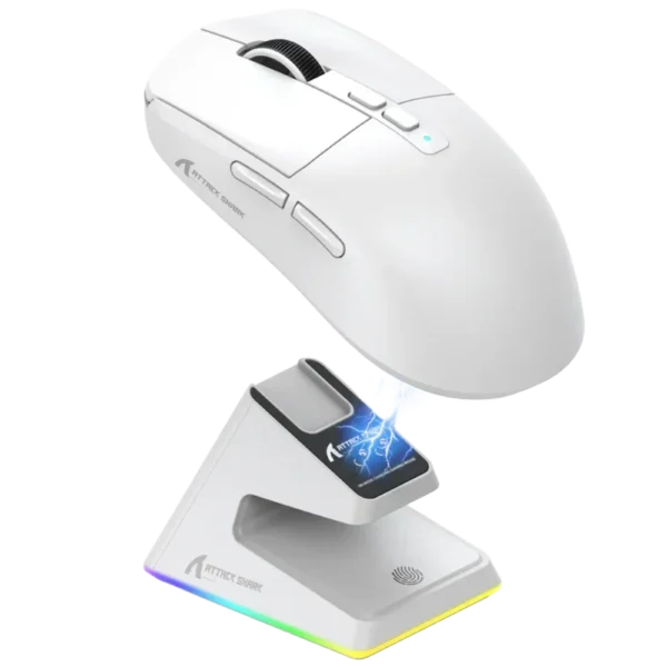 Attack Shark X6 Gaming Mouse - White