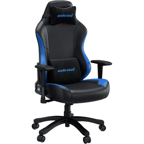 Anda Seat Luna Large Gaming Chair - Black Blue