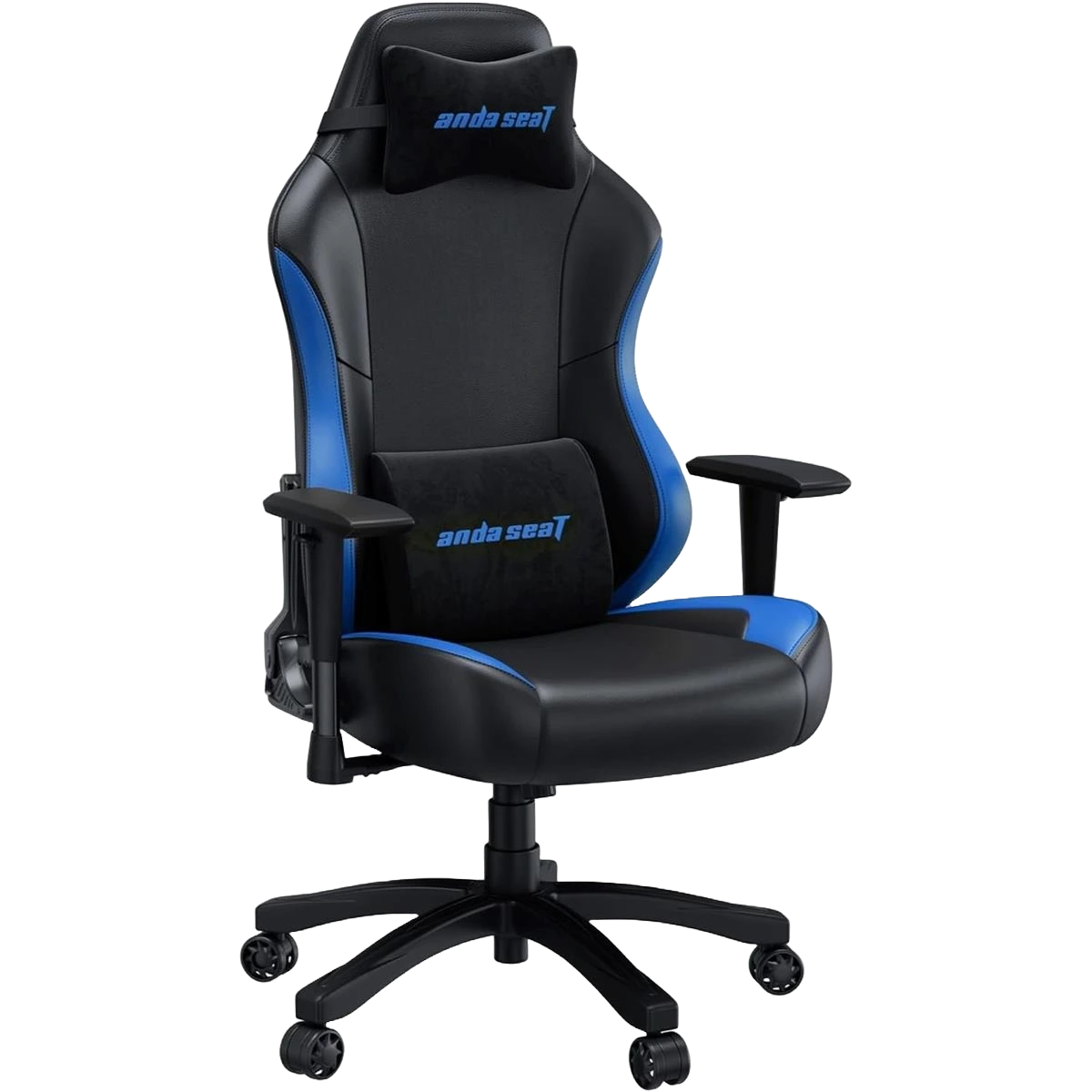 Anda Seat Luna Large Gaming Chair - Black Blue