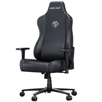 AndaSeat Novis XL Premium PVC Leather Gaming Chair - Elegant Black