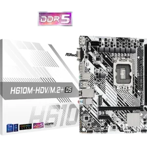 ASRock H610M D5 Intel LGA 1700 DDR5 Motherboard