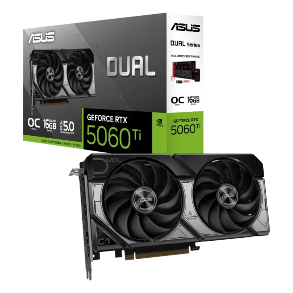 ASUS Dual GeForce RTX 5060 Ti 16GB OC Graphic Card