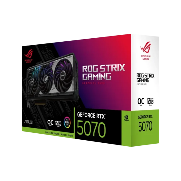 Asus Rog Strix GeForce RTX 5070 OC Edition 12GB Graphic Card