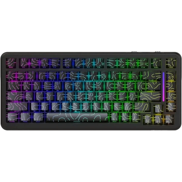 Attack Shark X82 Pro HE Wireless RGB Mechanical Keyboard - Black
