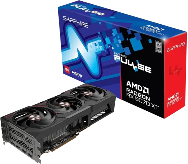 Sapphire Pulse RX 9070 XT 16GB Gaming OC Graphics Card
