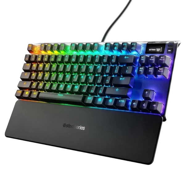 SteelSeries Apex 7 TKL Compact Mechanical Keyboard - Cherry MX Red