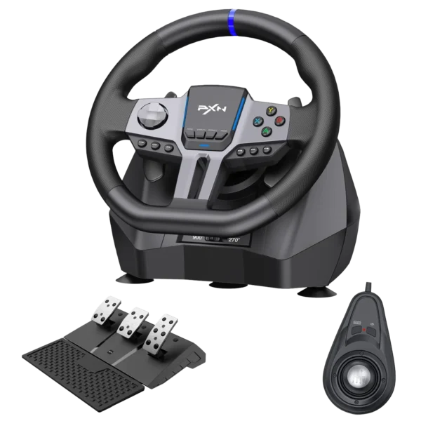 PXN V9 Gen2 Gaming Racing Wheel, Pedal & Shifter