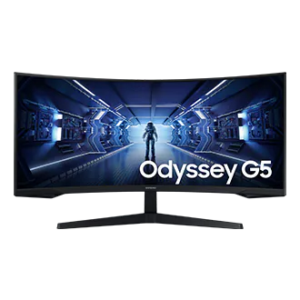 Samsung Odyssey G5 G55T 34" UWQHD 165Hz VA Curved Gaming Monitor