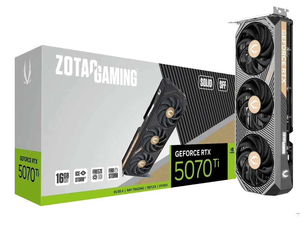 Zotac Gaming GeForce RTX 5070 Ti 16GB Solid SFF OC Graphic Card