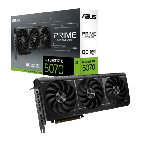 ASUS PRIME GeForce RTX 5070 OC 12GB GDDR7 Graphics Card