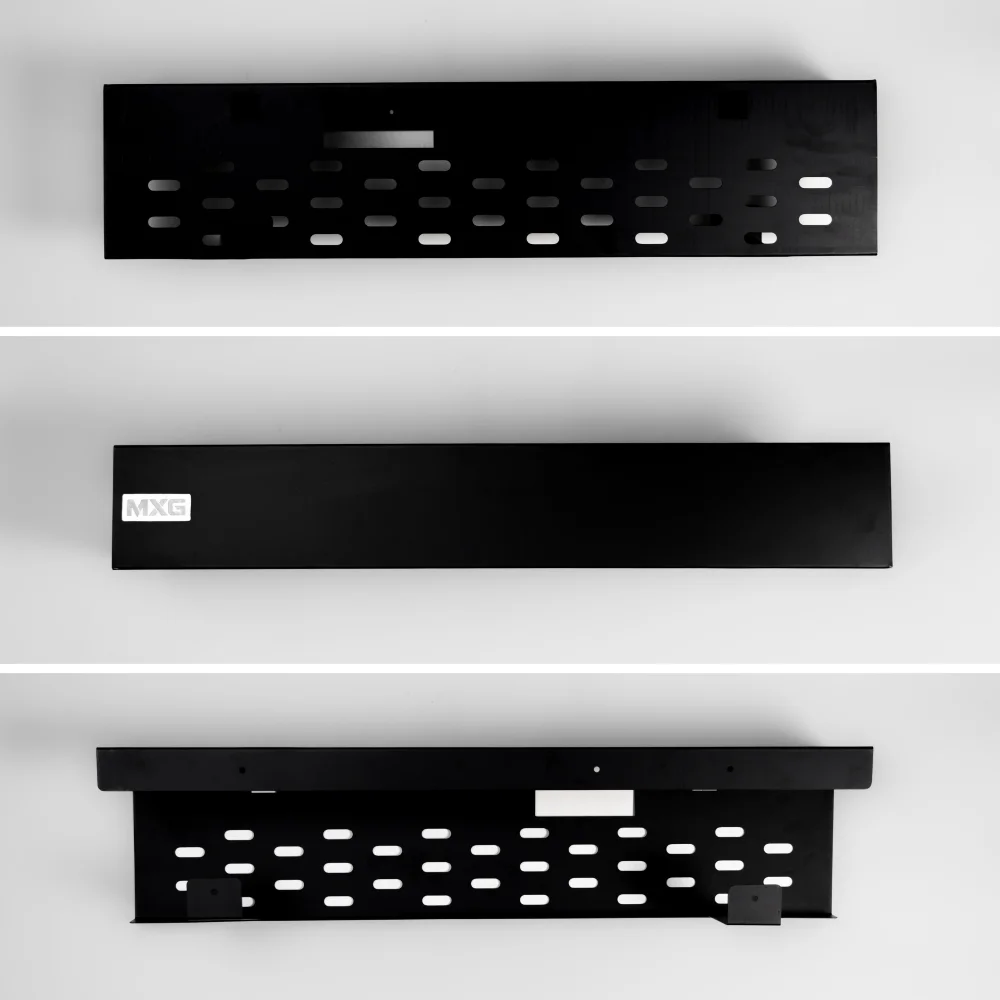 MXG Under-Desk Cable Organizer Tray - Black